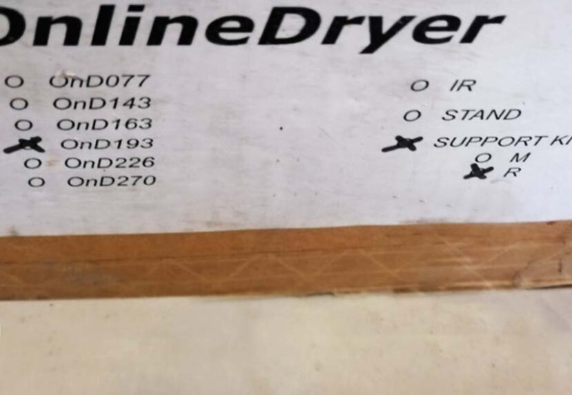 Online dryer Roland box